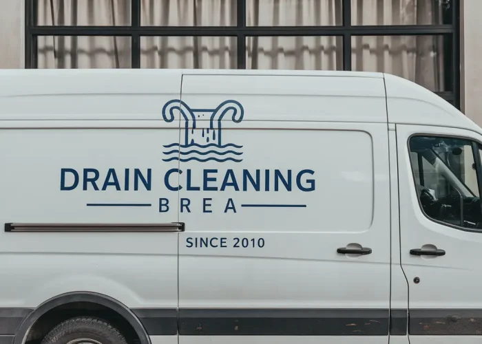 Our Drain Cleaning Van